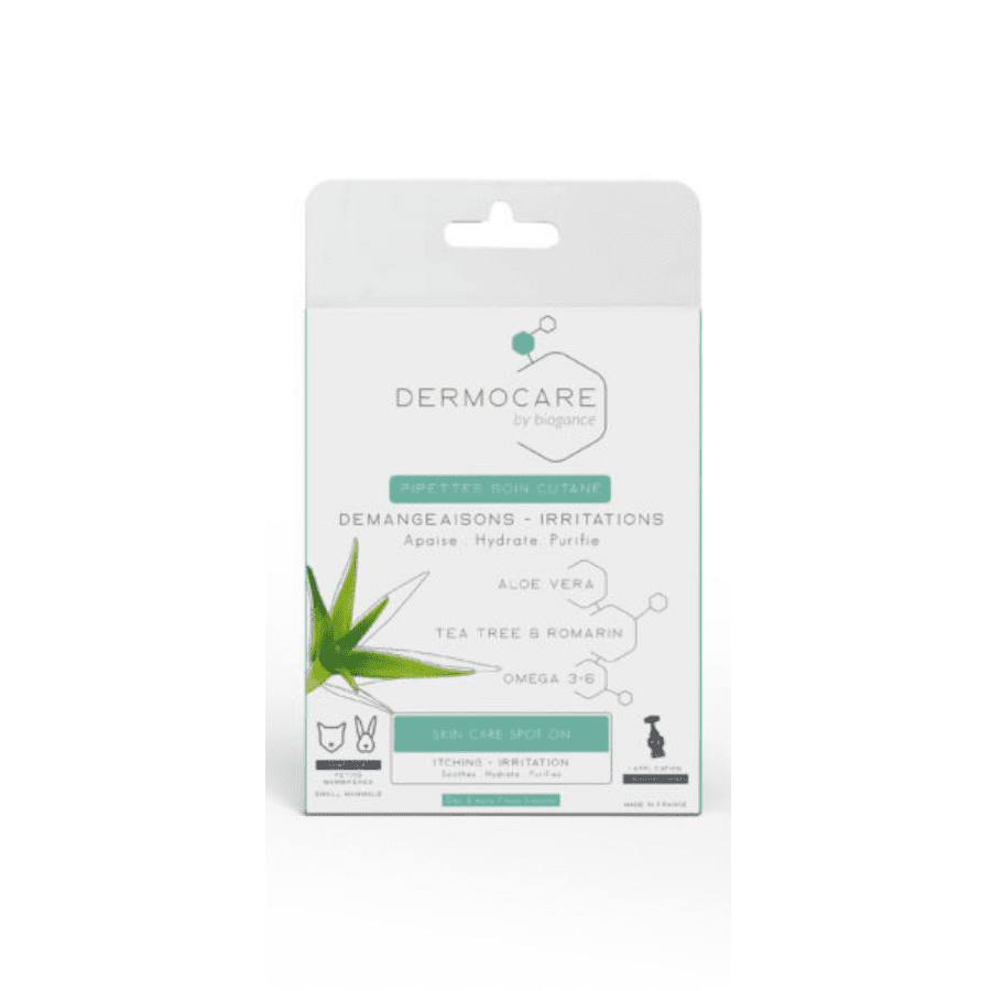 Pipettes Soin Cutané pour Chien - Dermocare Biogance