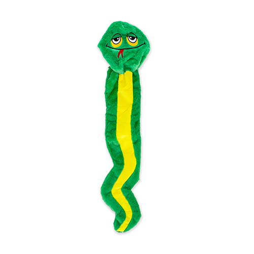 Jouet Chien Serpent Vert distributeur de gâteries 'Hide-a-tail'