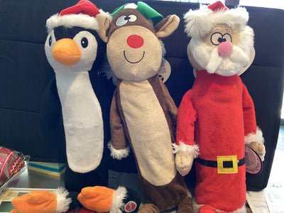 Jouet En Peluche Avec Bouteille Noel