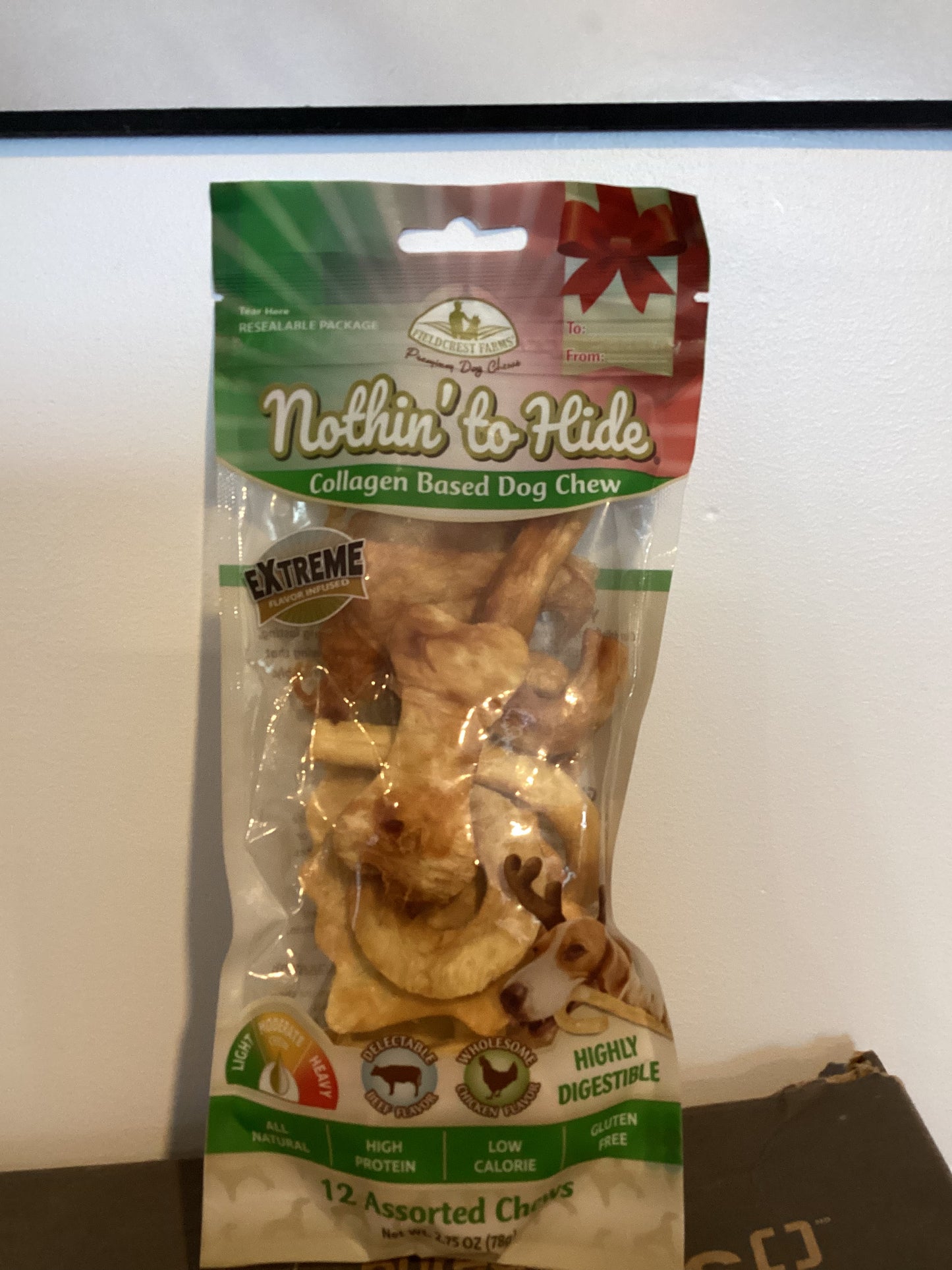 Ensemble Pour Chien De 12 Morceaux À Mâcher Noël
