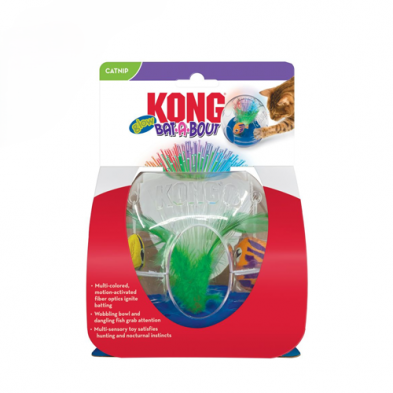 Kong Glow Bat-A-Bout Pour Chat