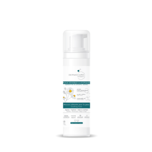Mousse nettoyante pour chien sans rinçage *Peaux Sensibles Et Atopiques*