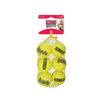 Balle Kong "Squeak Air" (paquet de 6)