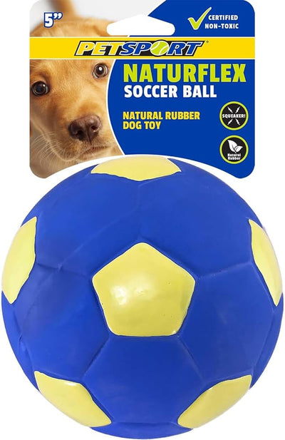 Ballon De Soccer En Latex Pour Chien Naturflex