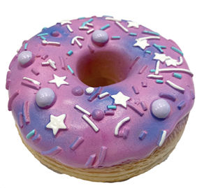 Jouet Pour chien En Latex *Beigne Rose Et Mauve*