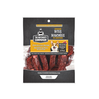 Gâterie Pour Chien '' Bouchées De Saucisse'' Porc Et Foie