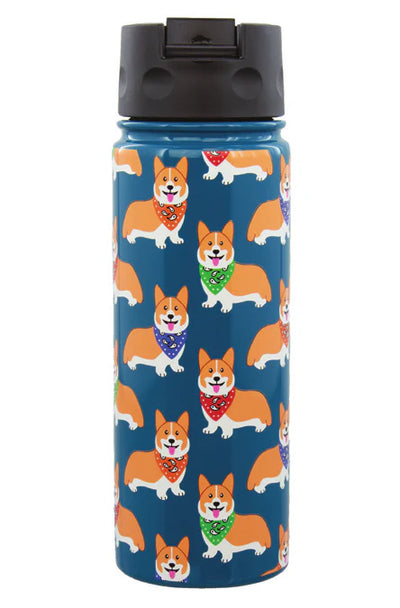 Bouteille Avec Motif De Corgi