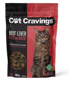 Gâterie Cat Cravings Pour Chat Foie De Boeuf