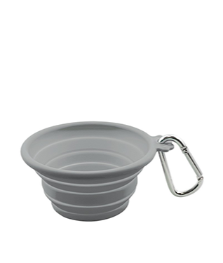 Bol de voyage en silicone pour chiens