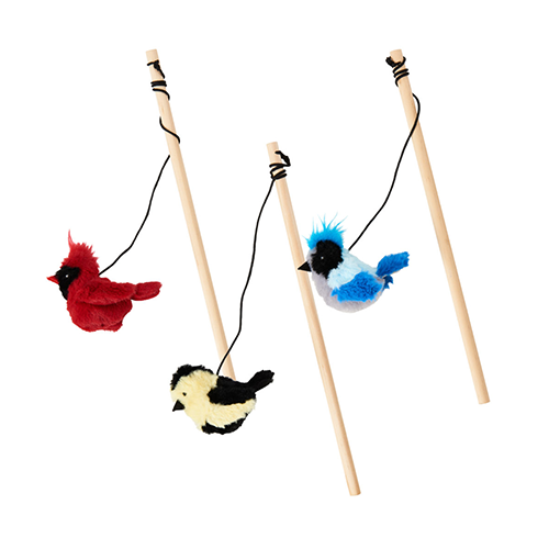 Jouet Spot Pour Chat Sous Forme D'Oiseaux