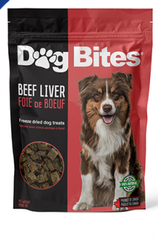 Gâteries Foie de Boeuf séchées à Froid- Dog Bite