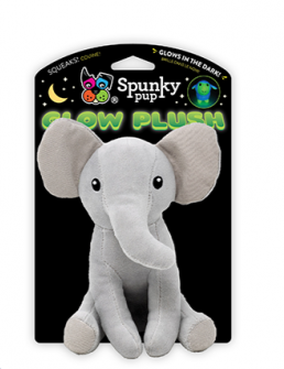 Éléphant En Peluche Pour Chien Brille Dans Le Noir