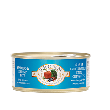 Nourriture En Conserve Pour Chat *Fruits De Mer et Crevettes* - Fromm