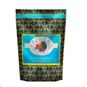 Fromm Four-Star - Nourriture Sèche Pour Chat Sans Grains *Poulet Au Fromage*