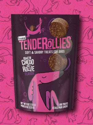 Gâteries Pour Chien Tendres Tenderollies *Saveur de Bacon Et Cheddar* - Fromm