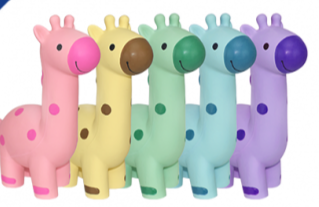 Jouet En Latex Giraffe
