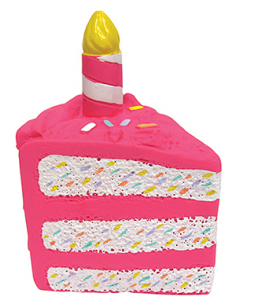 Jouet En Latex Pour Chien *Gâteau D'Anniversaire*