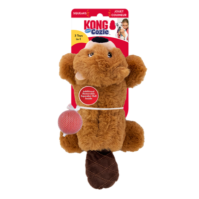 Jouet Kong 'Cozie' Castor