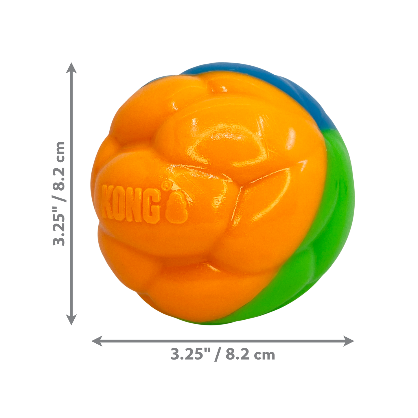 Jouet Pour Chien Balle ''High-Viz Twistz''- Kong