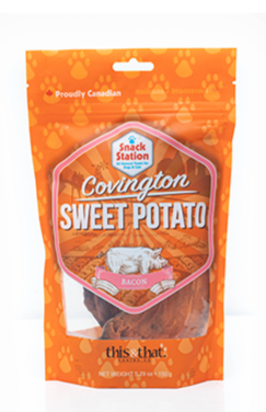 Gâterie Snack Station De Patates Douces Et Bacon