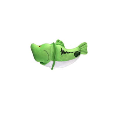 Jouet Pour Chien En Peluche Poisson Vert