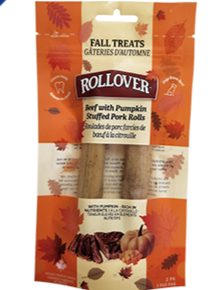 Gâterie Pour Chien, Rouleau De Porc Farcis Au Boeuf Et À La Citrouille