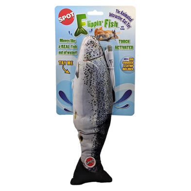 Jouet Spot Pour Chat Poisson * Flippin Fish *