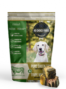 Tripe Verte K9 Pour Chien *cru*