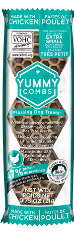Gâteries fonctionnelles pour chiens Yummy Combs