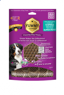 Gâteries dentaires pour chiens Yummy Combs