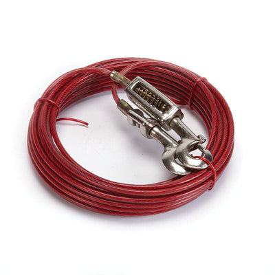 Cable En Acier Galvanisé Bosspet Pour Chien De Plus De 60 Lbs