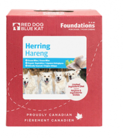 Red Dog Blue Kat Nourriture De Hareng *Cru*