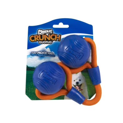 Jouet Pour Chien Chuckit *Crunch Ball Med Duo Tug