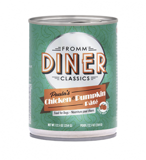 Nourriture En Conserve Diner Classics Fromm Pour Chien *Paté Au Poulet Et Citrouille*