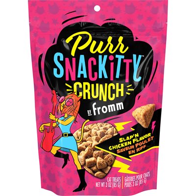Fromm Purrsnickitty Crunch - Gâterie Pour Chat *Poulet*