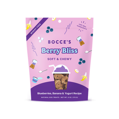 Gâterie Pour Chien Bocce's *Bleuet, Banane Et Yogourt*