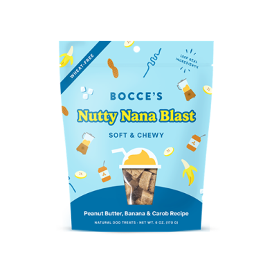 Gâterie Pour Chien Bocce's *Beurre D'Arachide,Banane Et Carob *
