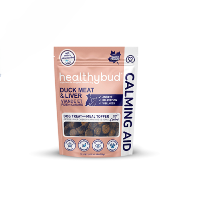 Gâterie Pour Chien Healthybud Au Canard * Réduction De Stress*