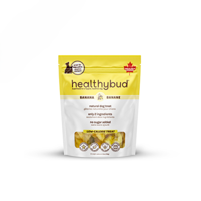 Gâterie Pour Chien Healthybud *Chips De Banane*