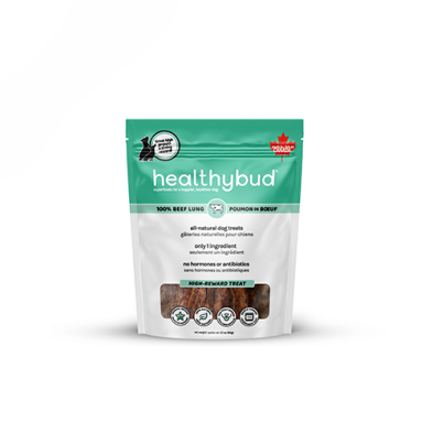 Gâterie Pour Chien Healthybud *Poumon De Boeuf*