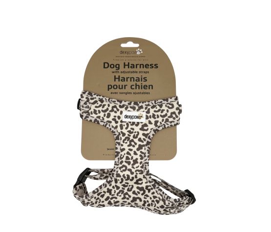 Harnais Dexypaws En Néoprène Pour Chien - Léopard -