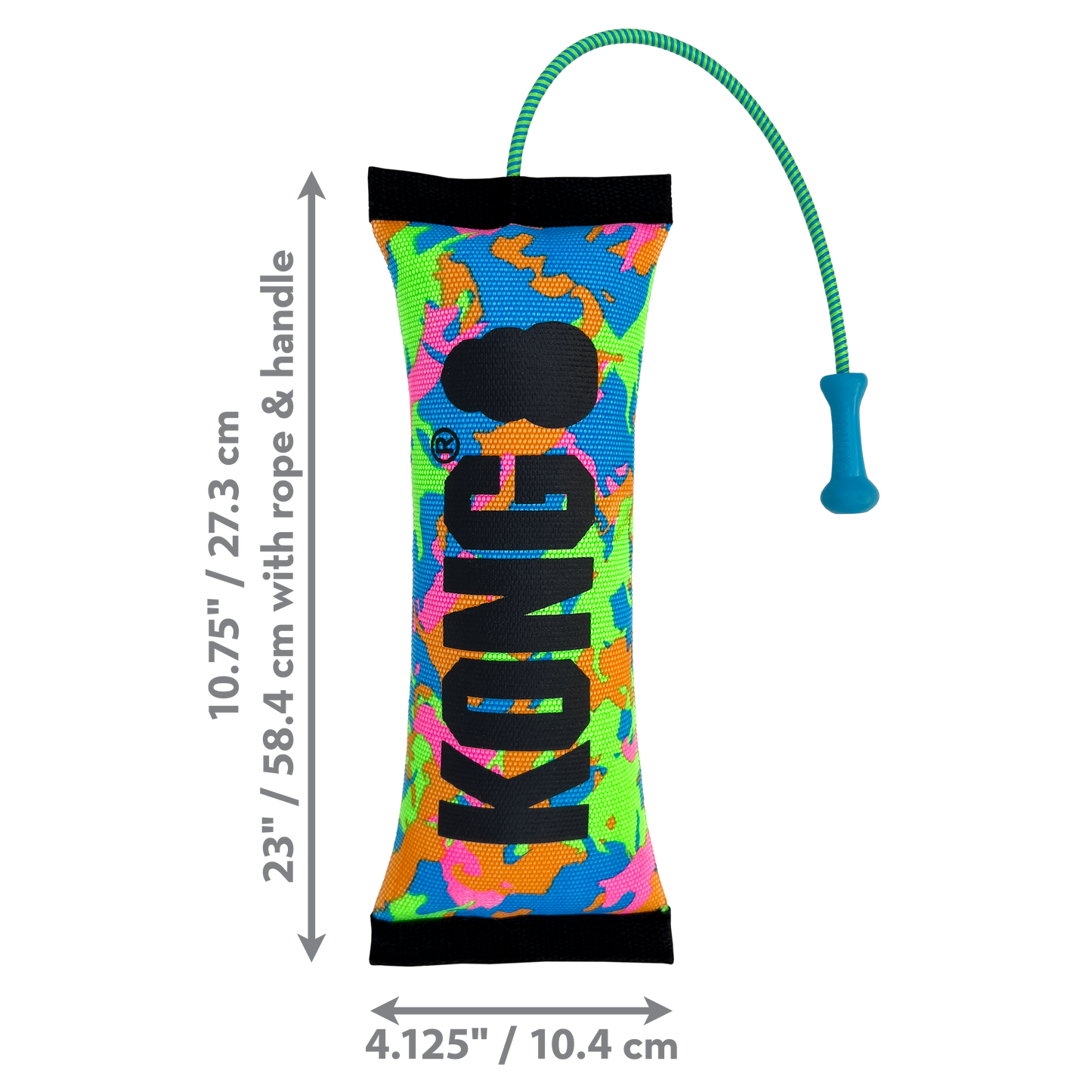 Jouet Tug avec corde "Bunji High-Viz'' - Kong (couleurs assorties)