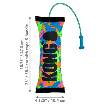 Jouet Tug avec corde "Bunji High-Viz'' - Kong (couleurs assorties)