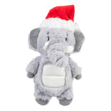 Jouet pour chiens Growl *Jingle Bellies* Éléphant *Noël*
