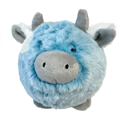 Balle Pour chien Foufit 2 En 1 Fuzzy Wuzzy Vache Moomoo