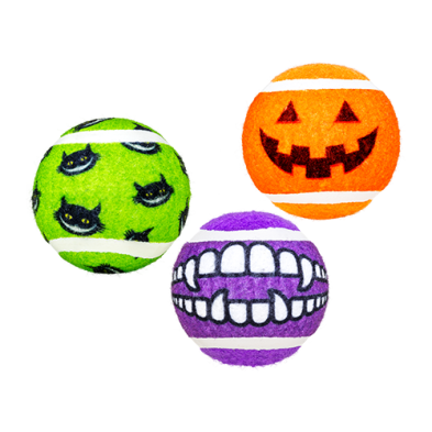 Jouet ''Grinz Sport Balls'' Pqt 3 balles - Kong Halloween