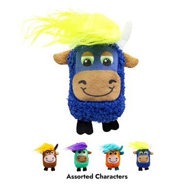 Jouet Kong Scrattles Pour Chat *Highland Cow*