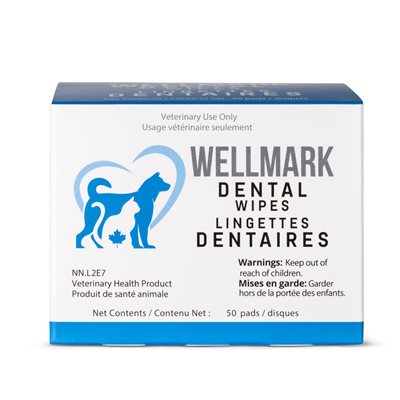 Lingettes Dentaires Wellmark Pour Chien Et Chat