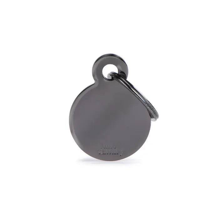 Médaille Basique Black Chrome