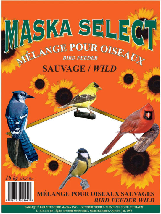 Nourriture Pour Oiseaux Maska Sélect 8Kg